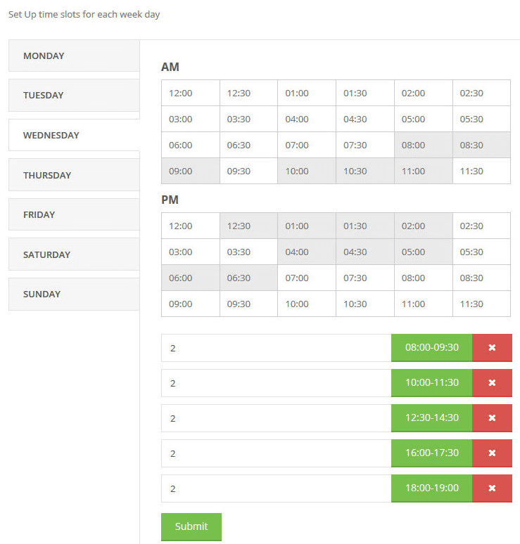 Set your own schedule